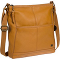 The SAK Leather Crossbody Purse (Ochre)